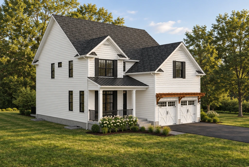 Architectural visualization of 147 Hope Road, Custom Home