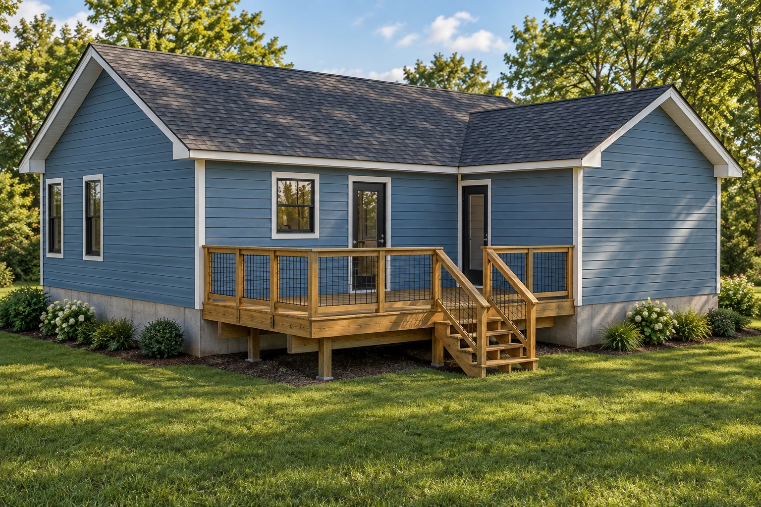 Visualization of Prospect Ave · Rear exterior